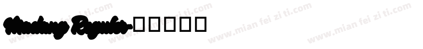 Madang Reguler字体转换
